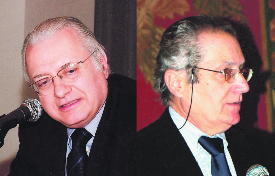 <b>...</b> a los juristas italianos Pierangelo Catalano y <b>Giovanni Lobrano</b>. - foto-doctores-938x602